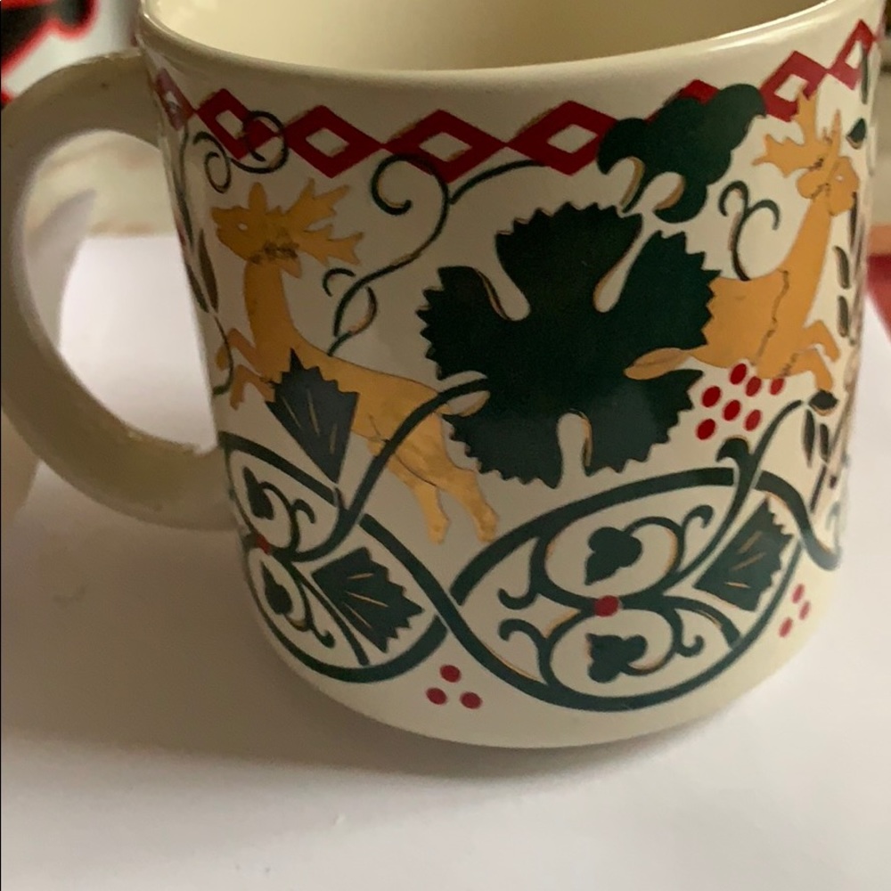 CHARPENTE SMALL TEA CUP. STANDS 3.5”. ACROSS 3.5”